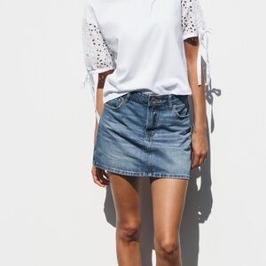 Z1975 Denim Mini Skirt